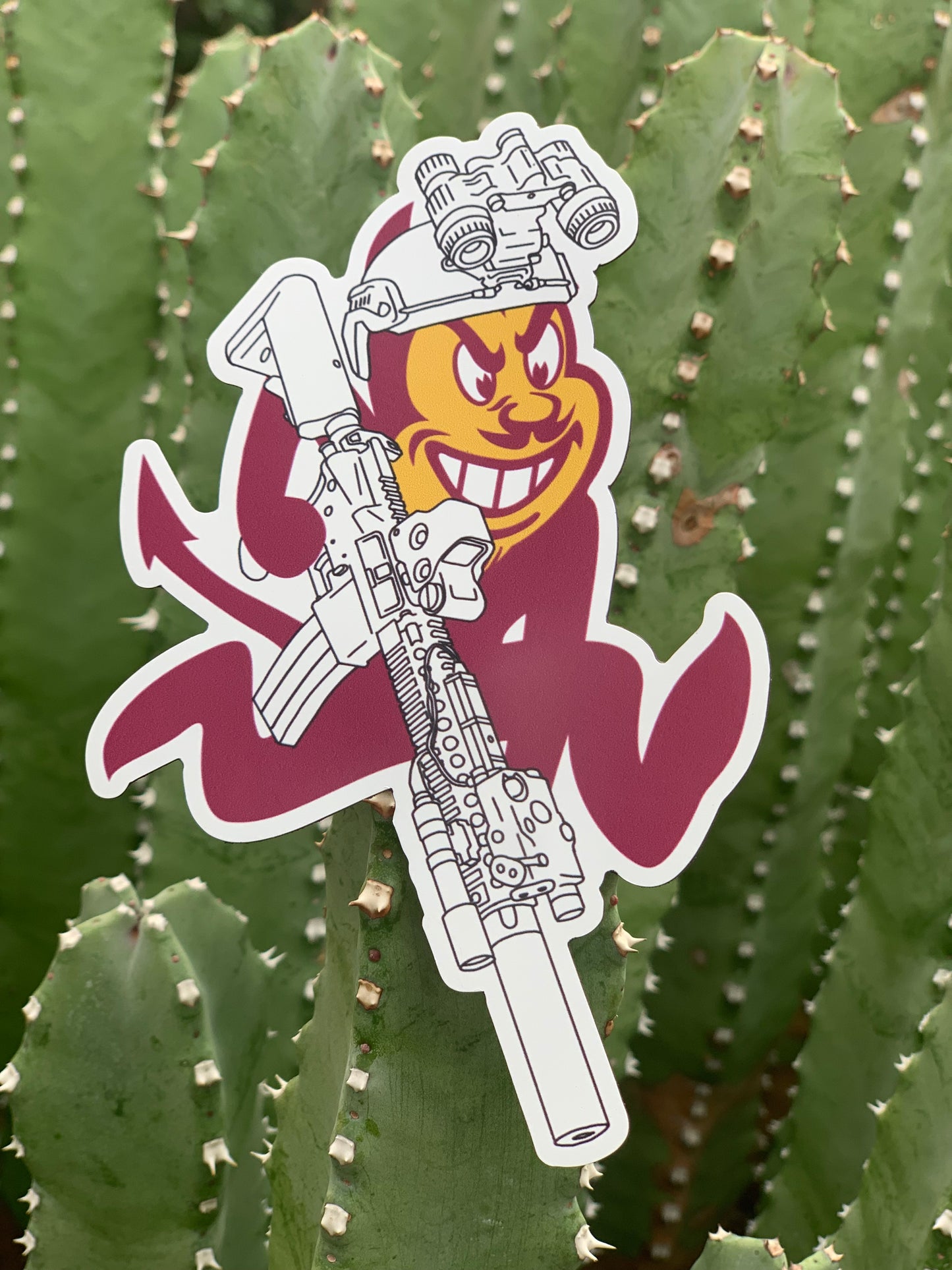 Gun Devil AR Magnet
